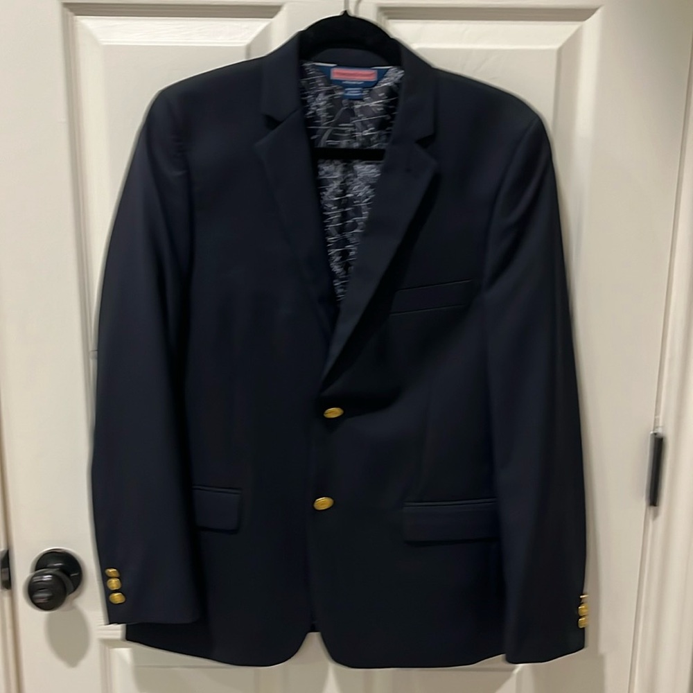 Boys Vineyard Vines navy sport coat